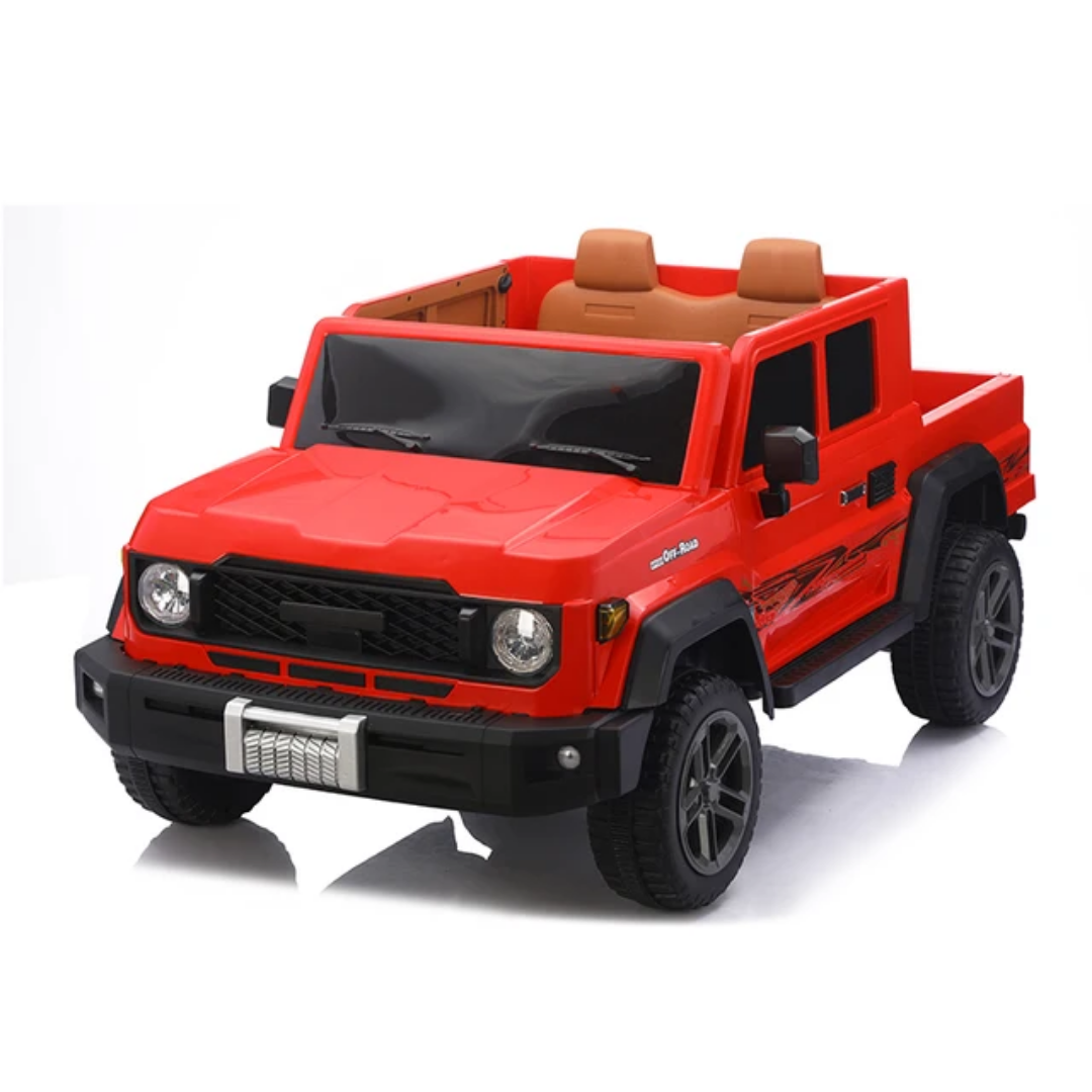 Cruiser Monster Bakkie 2 Seater Kids Ride On Electric Car 12v - Red