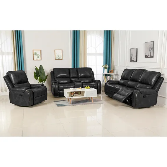 GOF Furniture Leo Reclining Sofa Set