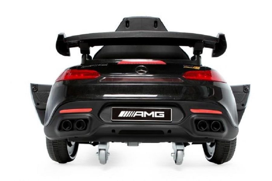 Mercedes AMG GTR 12V Kids Electric Ride On Car - Black - Image 3