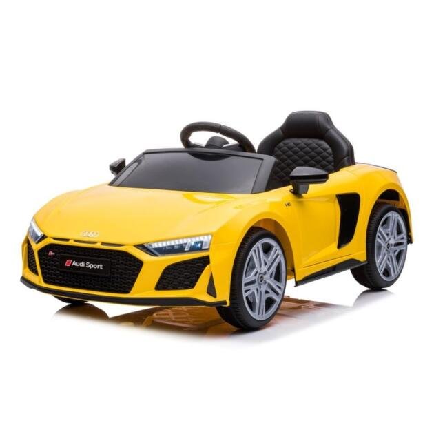 Audi R8 Spyder Licensed 12volt Kids Ride On Car - Yellow