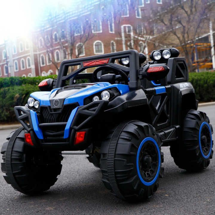 Kids Ride-On Beach Buggy - Off-Road Toy Car with LED Lights and Music - Image 2