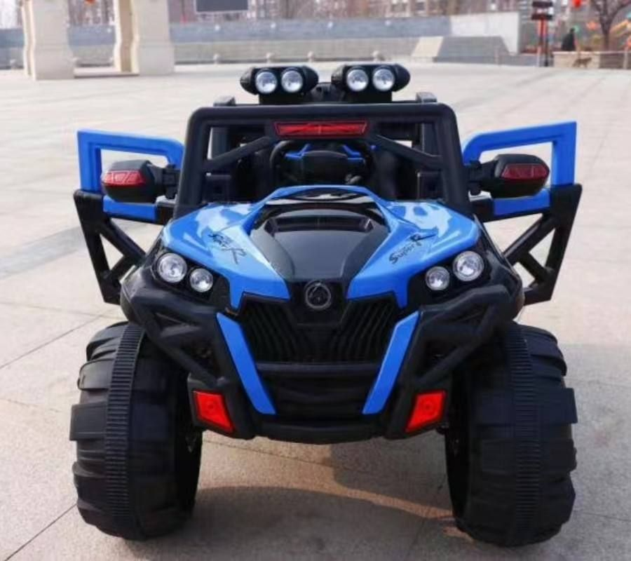 Kids Ride-On Beach Buggy - Off-Road Toy Car with LED Lights and Music - Image 3