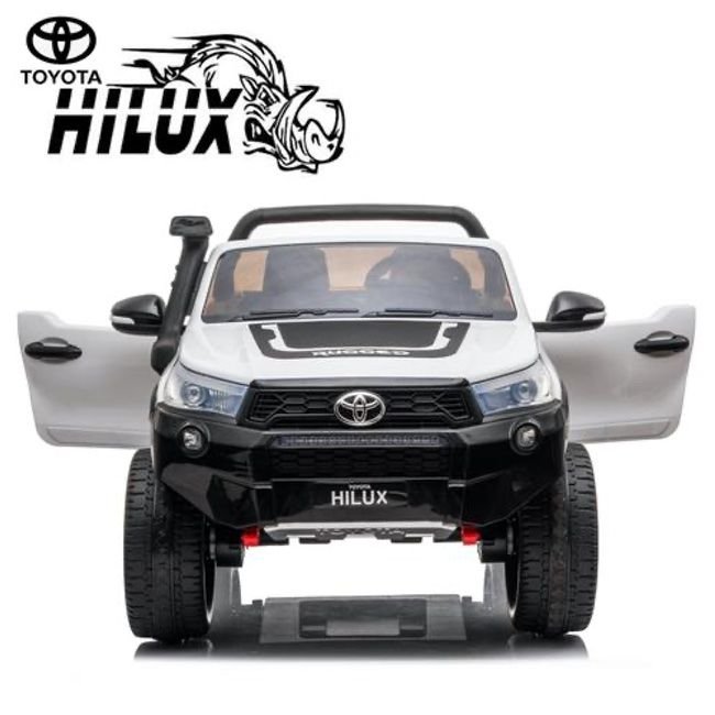 Toyota Hilux Bakkie 2 seater ride on car, Rubber tyres - Image 2