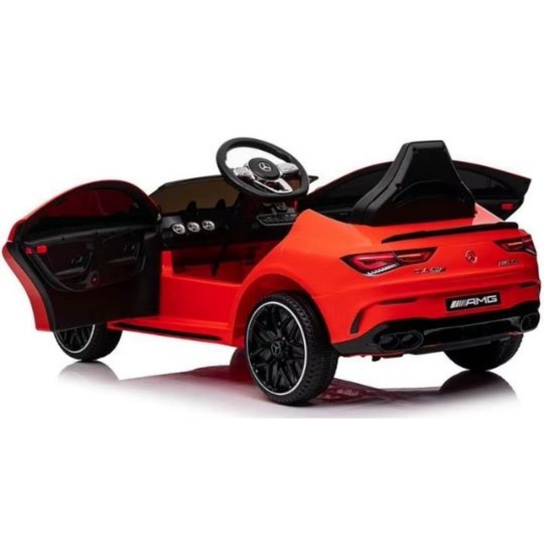 Ride-On Sports Car for Kids with Remote Control, Music & LED Lights (12V) - Image 2